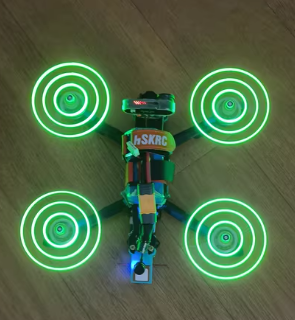 Drone Battery Strap - 2 пары Gemfan 51433L 5,1-дюймовый лунный