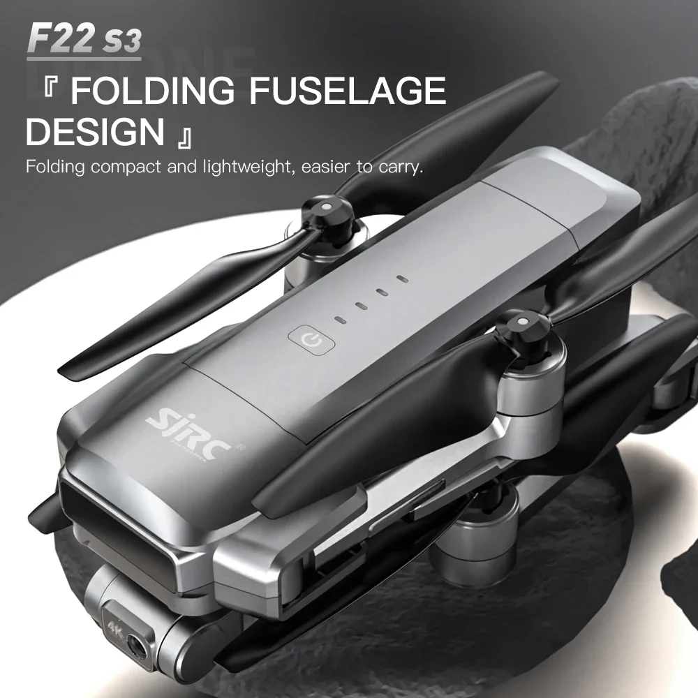 Drone Gps Mount - Складной квадрокоптер SJRC F22 S3 Pro