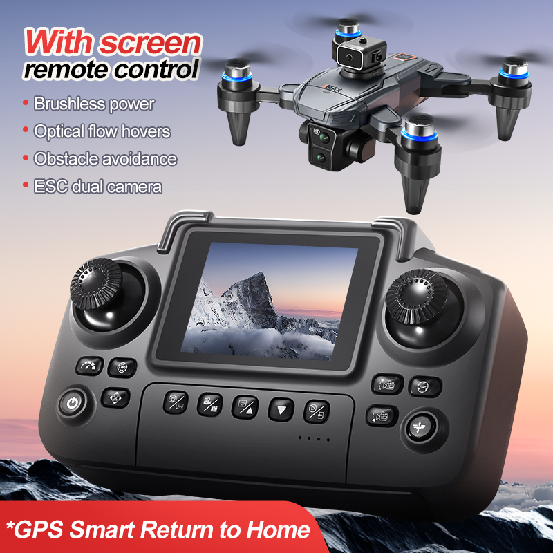 GPS RC Дрон с экраном 4K Профе – обзор и цена Drone Gps Mount