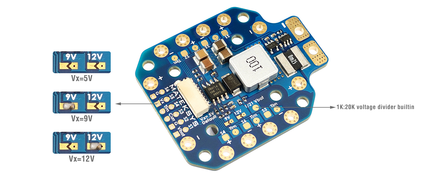 Плата распределения питания Oi – обзор и цена Drone Power Distribution Board